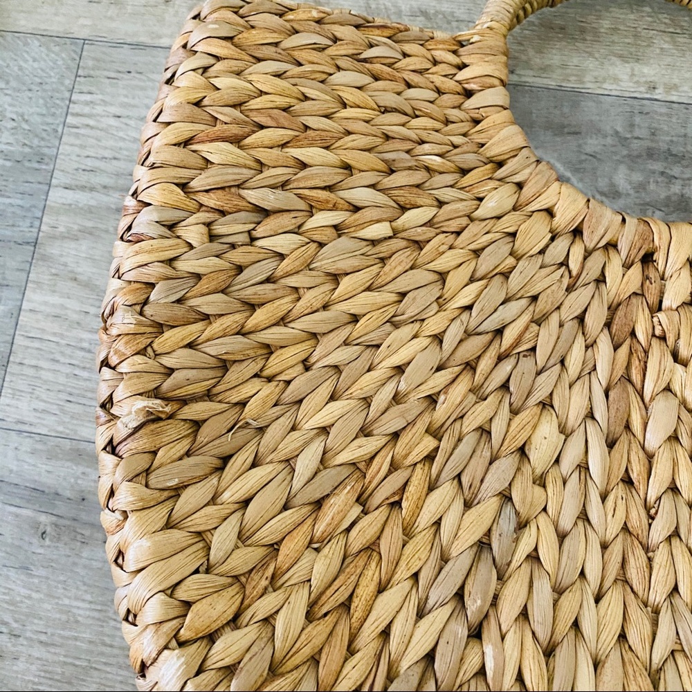 Putu By J. Maclear Rattan Wicker Handbag - image 7